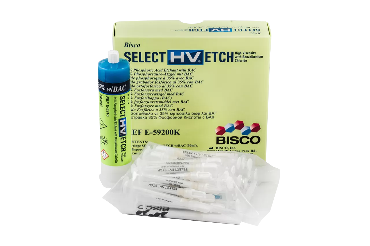 Select HV Etch 35-проц. с БАХ (1 х 30 мл. + 30 пустых шприцев)