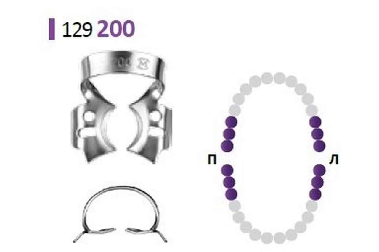 Крепление Раббердам Медента 129-200