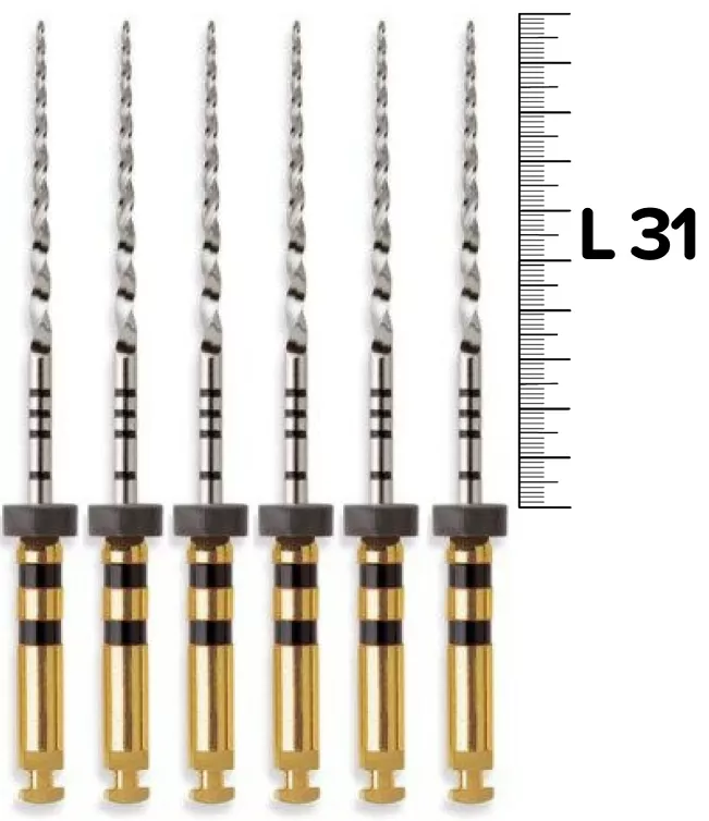 ProTaper Universal (F4/31мм) машинные (6 шт.)