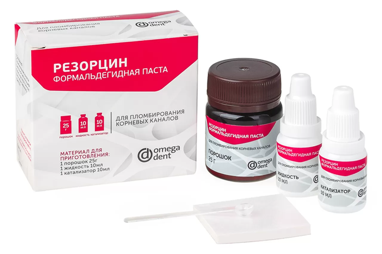 Резорцин формальдегидная паста (2 x 10мл. + 25гр.)