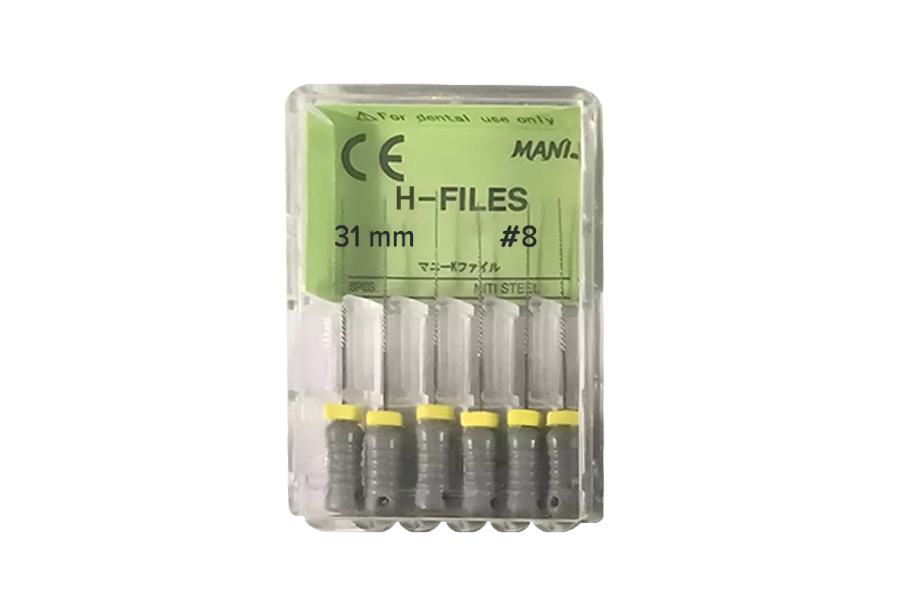 H-Files Mani N8 L31 ручные (6 шт.)