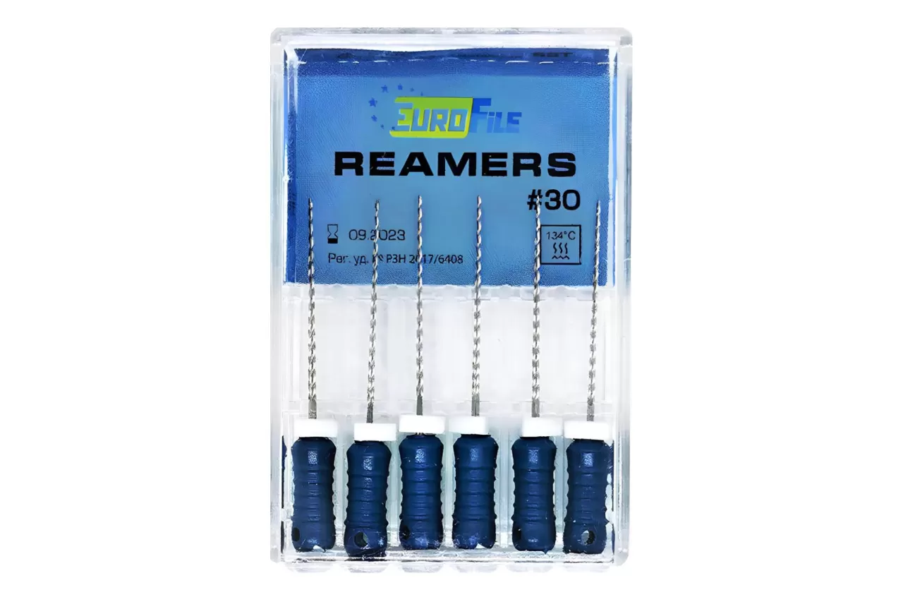 Reamers Eurofile N30 L31 ручной (6 шт.)
