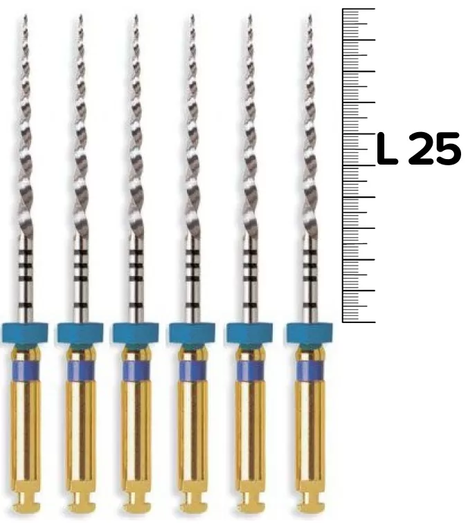 ProTaper Universal (F3/25мм) машинные (6 шт.)