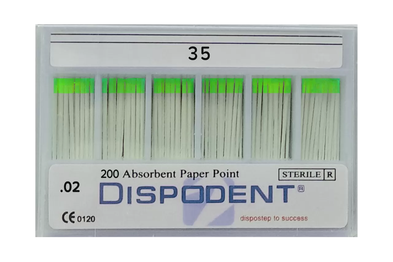Абсорберы Dispodent N35 .02 (200 шт.)