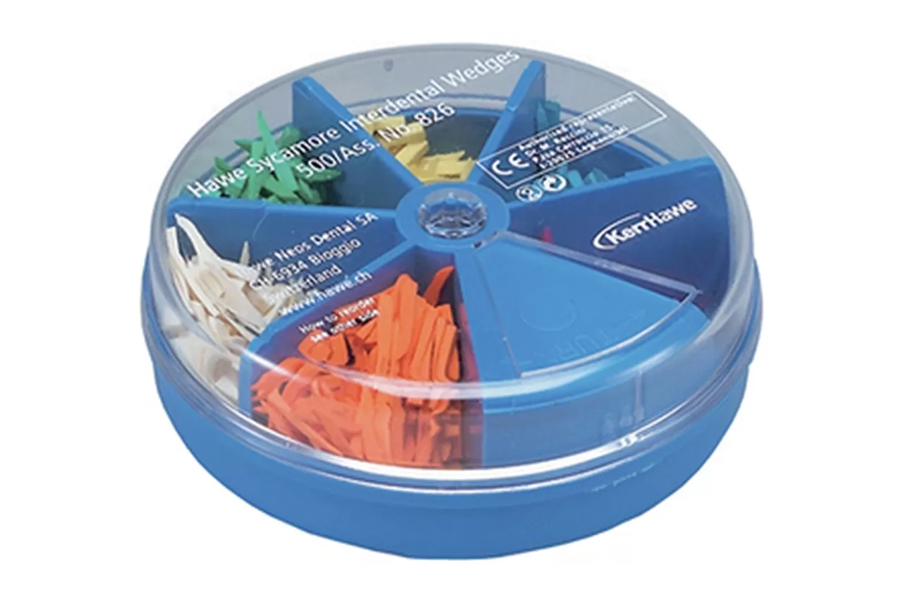 826 Клинья Dispenser деревянные Sycamore Interdental (500 шт.)