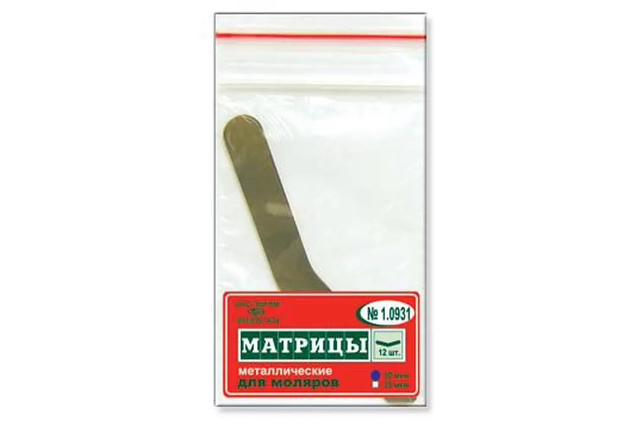 ТОР-1.0931 35 мкм (12 шт.) Матрицы металлические для моляров