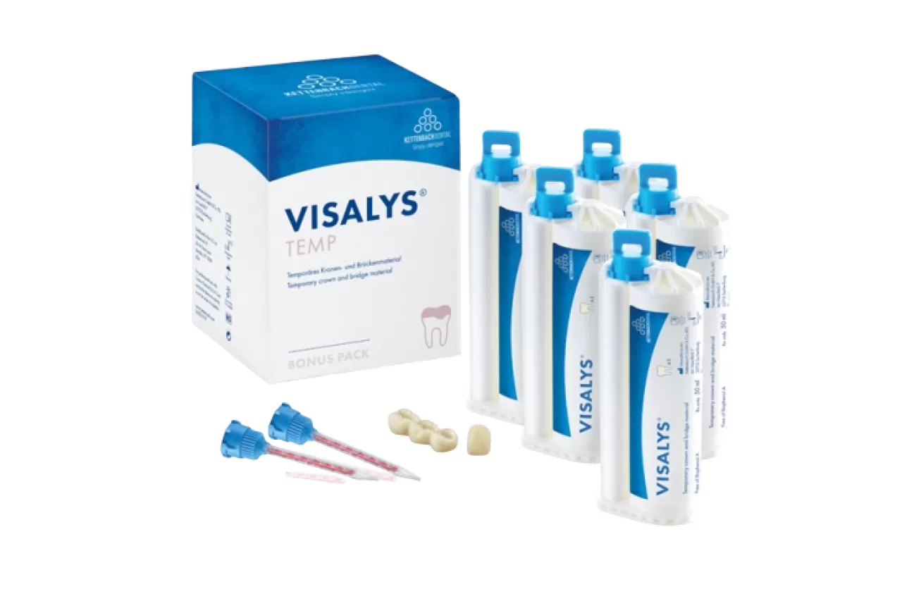 Visalys Temp A2 (50мл + 15 смес.) Kettenbach