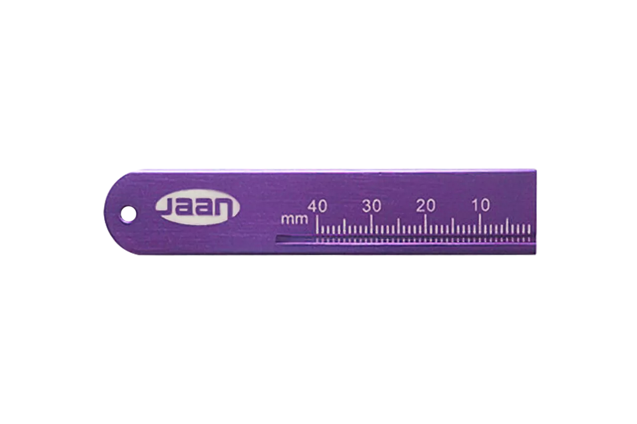 Endo ruler / Эндо линейка 40mm фиолетовая (1 шт.)