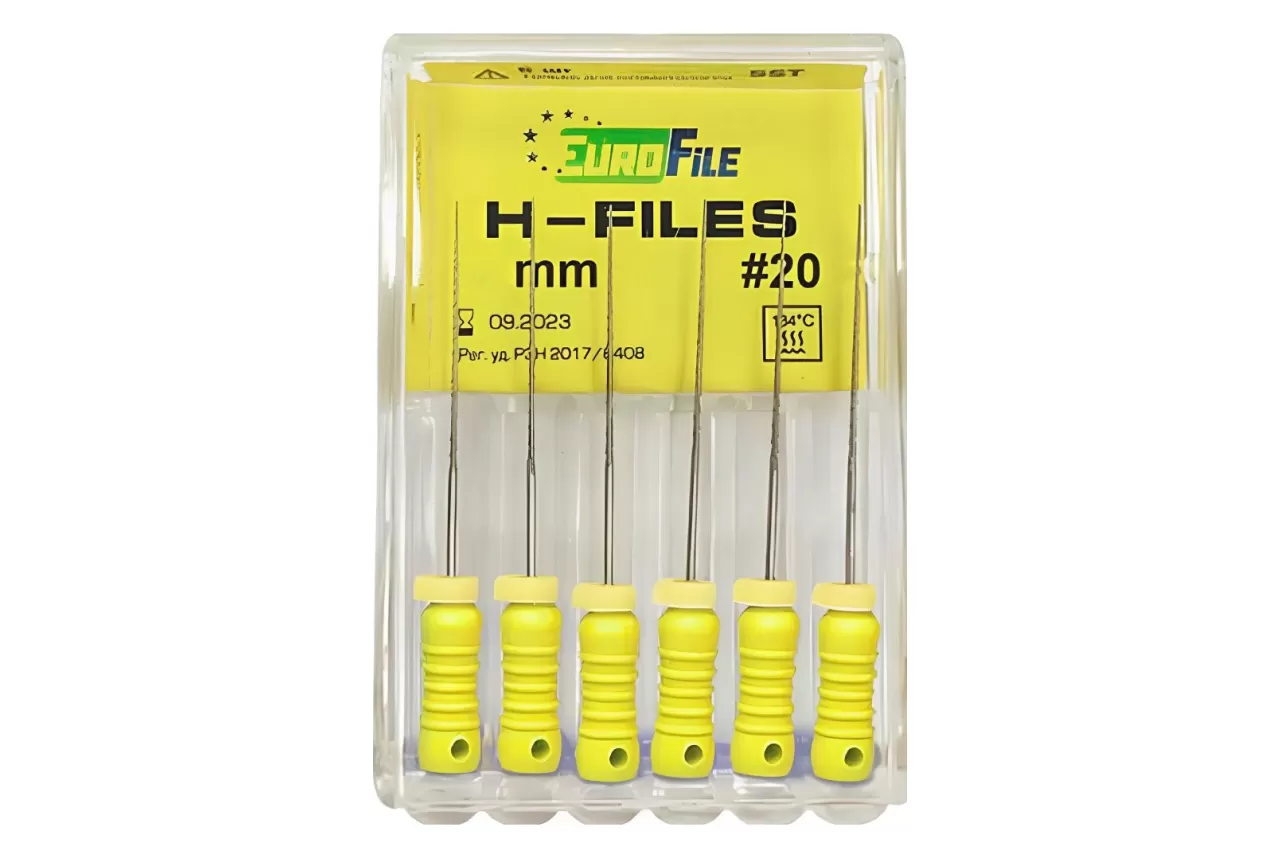 H-Files Еврофайл N20 L31 ручные (6 шт.)
