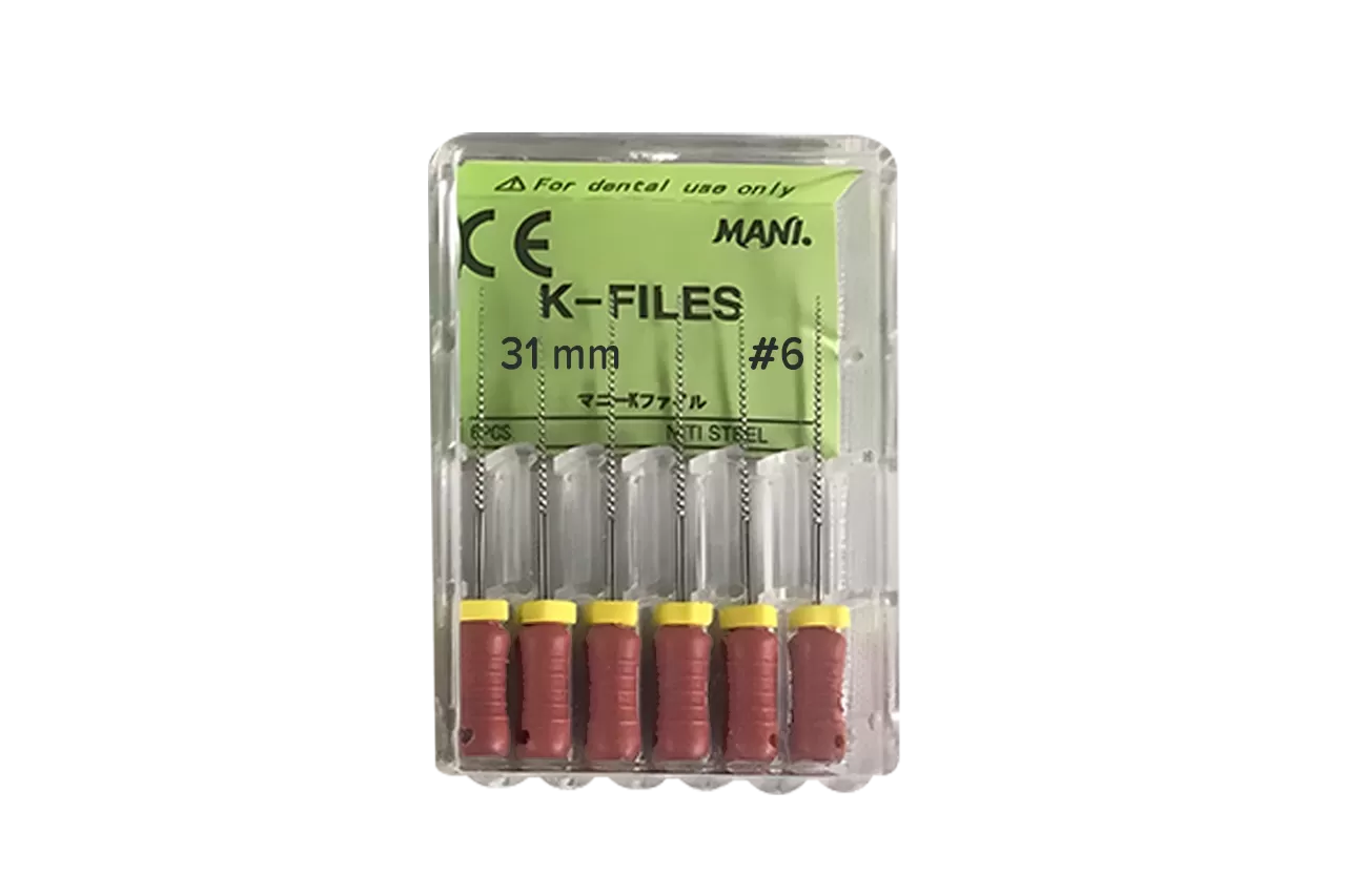 K-Files Mani N6 L31 ручные (6 шт.)