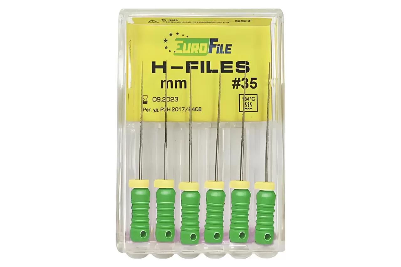 H-Files Еврофайл N35 L28 ручные (6 шт.)