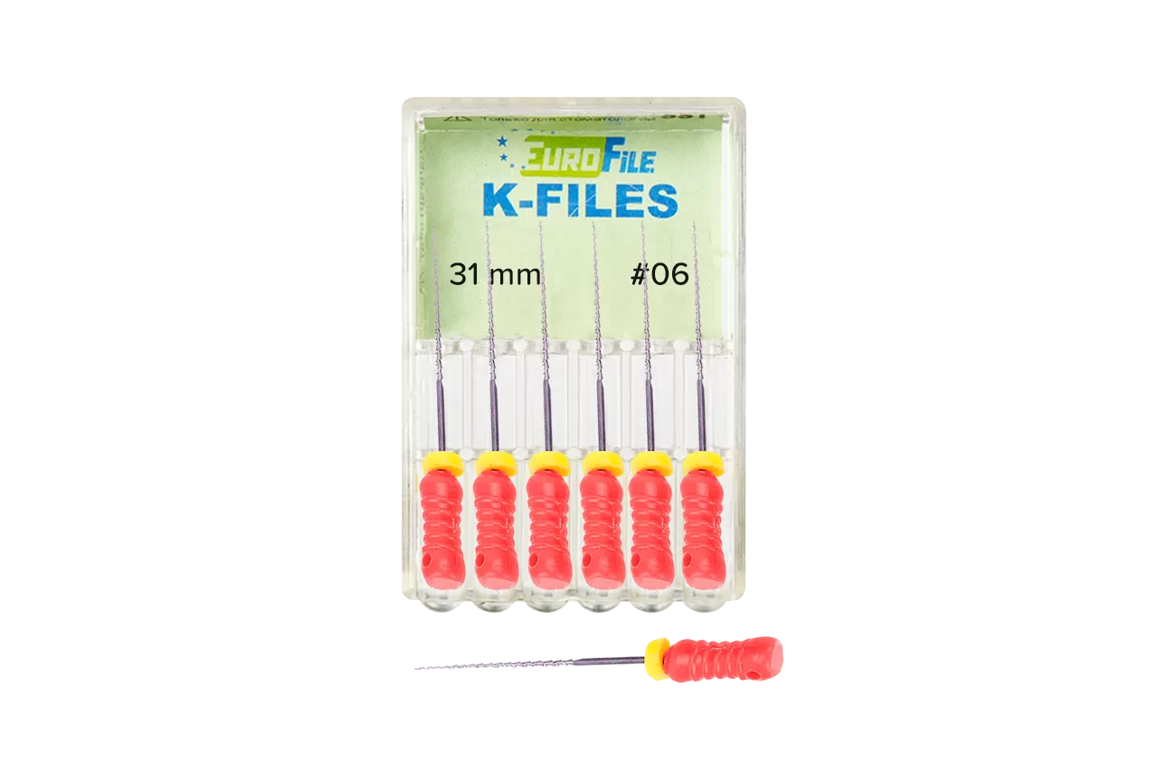 K-Files Еврофайл N6 L31 ручные (6 шт.)