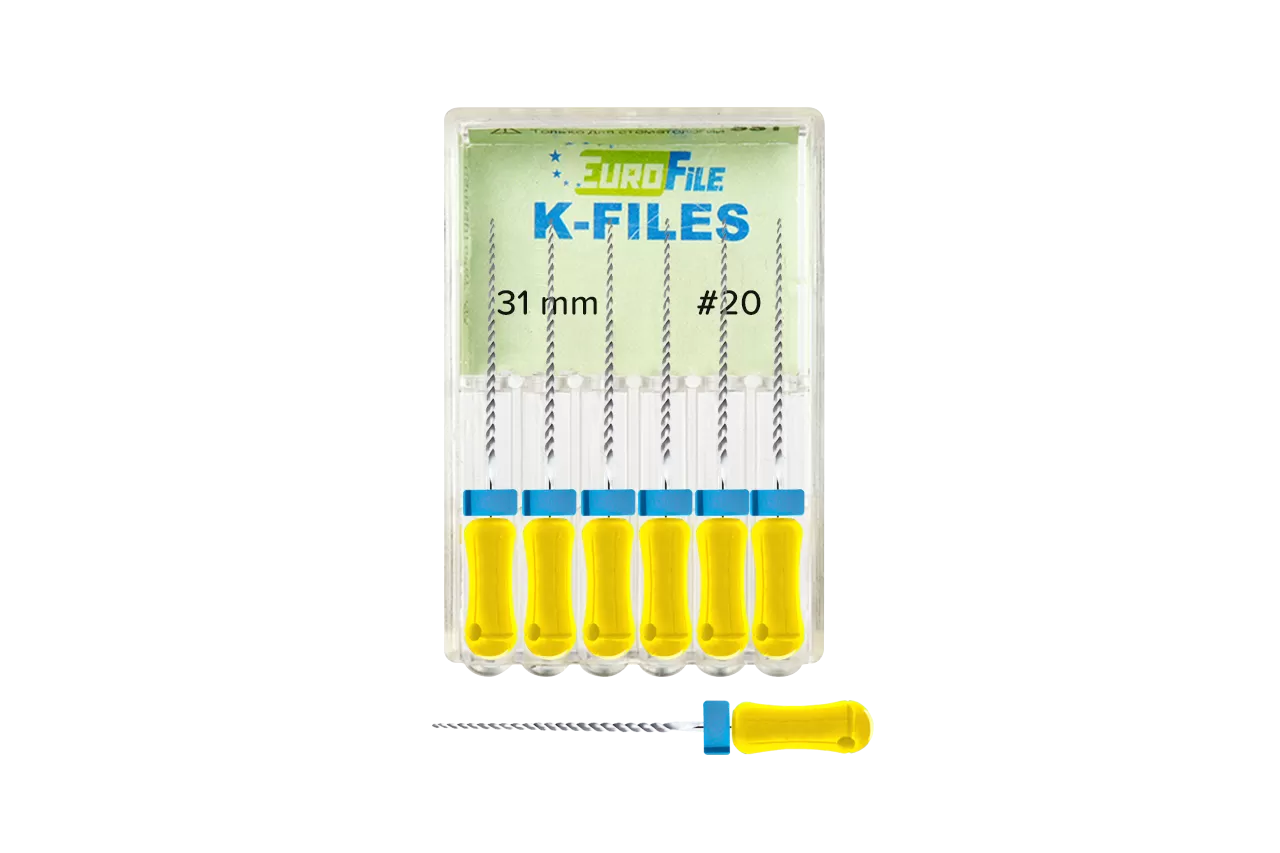 K-Files Еврофайл N20 L31 ручные (6 шт.)