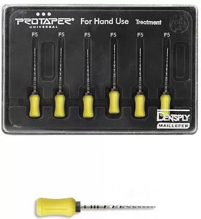 ProTaper Univ. ручные F5/25мм (6 шт), Dentsply