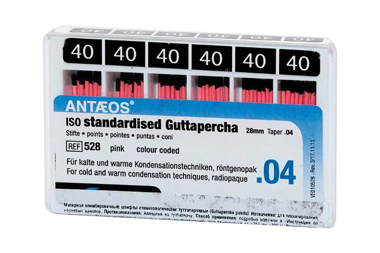 Antaeos Гуттаперча .04 N40 (60 шт.)