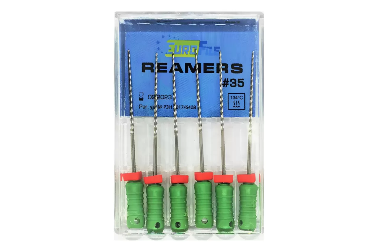 Reamers Eurofile N35 L21 ручной (6 шт.)