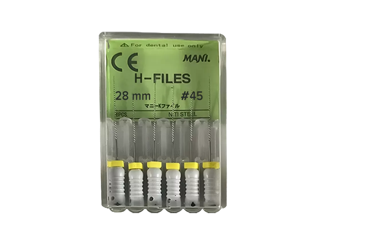 H-Files Mani N45 L28 ручные (6 шт.)