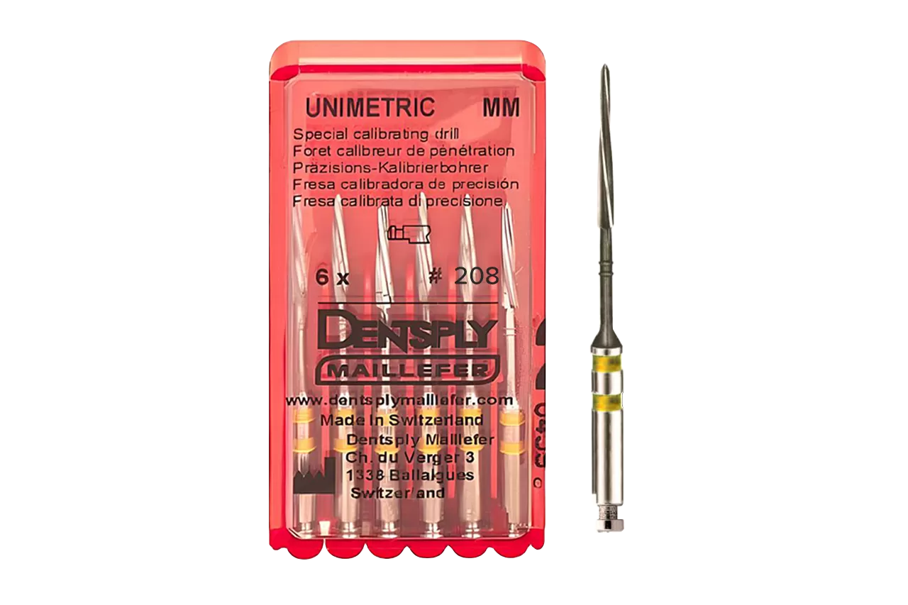 Unimetric 208, 2 жёлтые полосы (6 шт.)