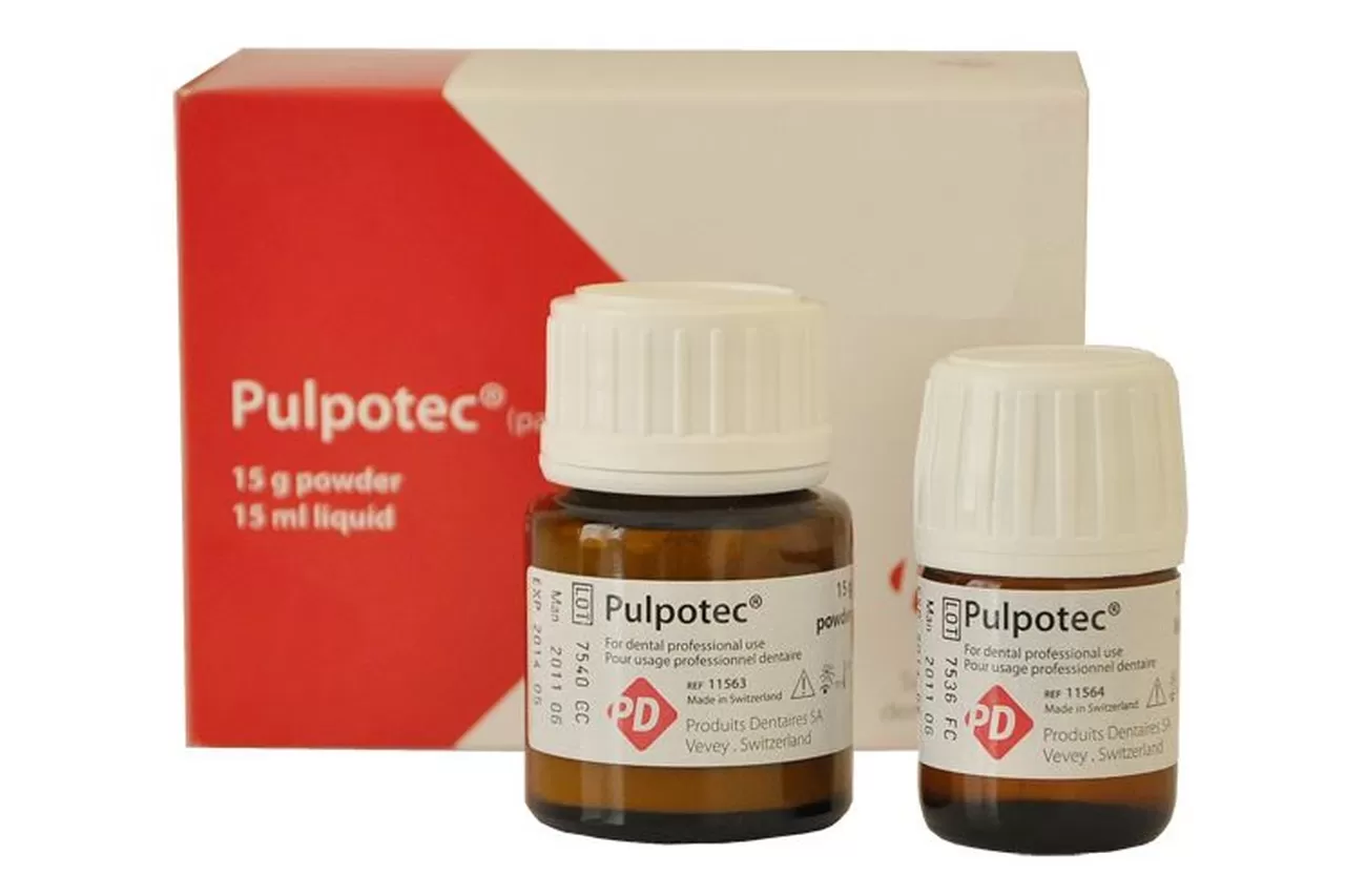 Pulpotec паста (порошок - 15 гр., жидкость - 15 мл.)