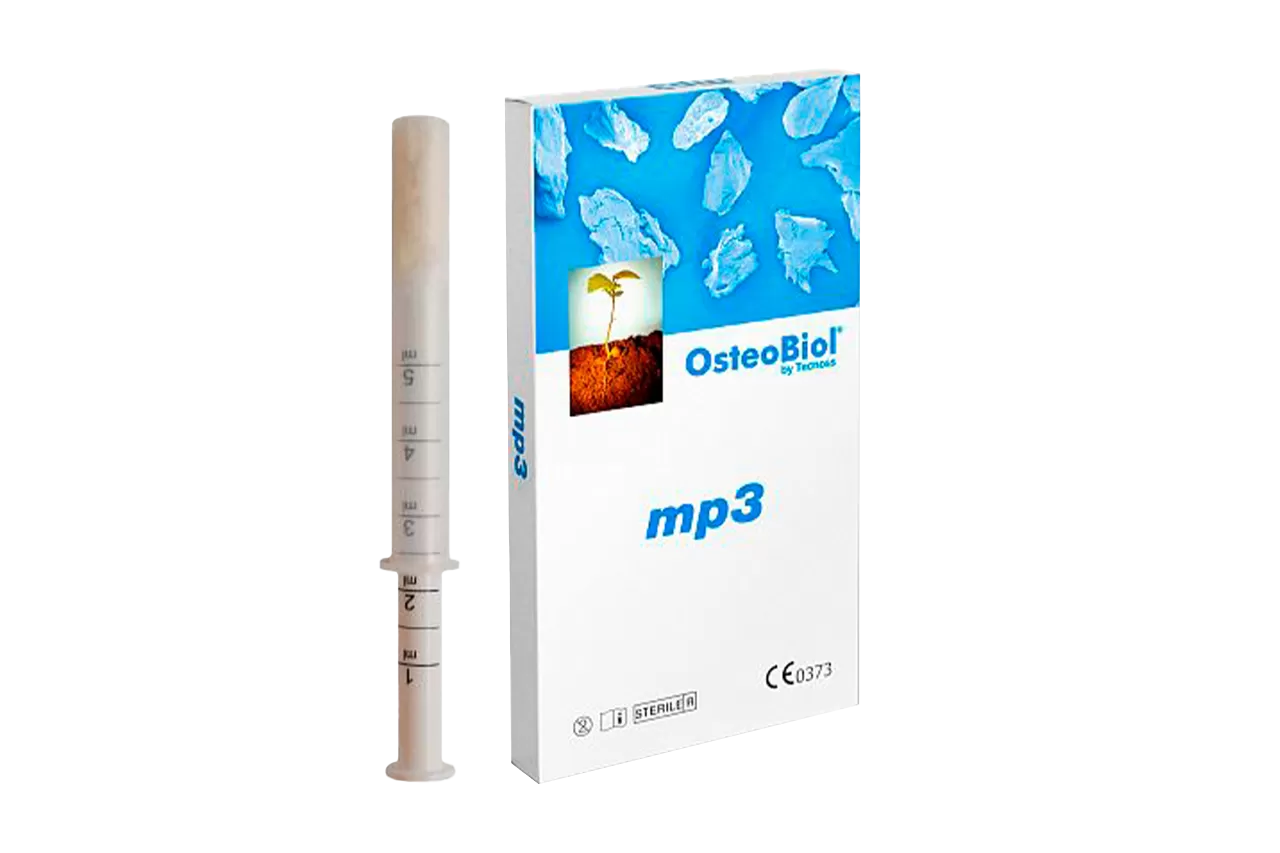 OsteoBiol Mp3 костная смесь в шприце (0,5 см3)