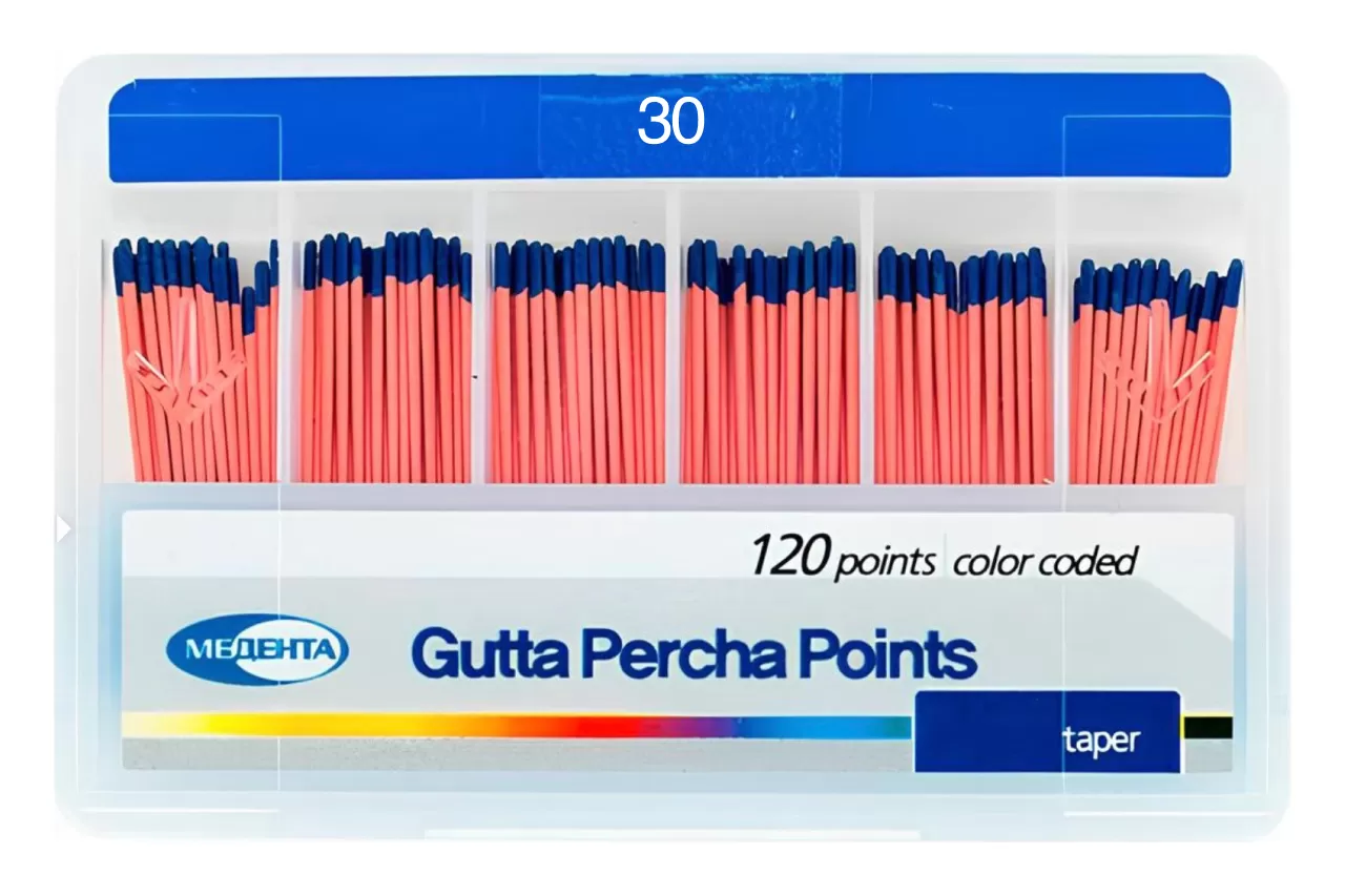 Гуттаперча Meta Biomed N30 .04 (60 шт.)