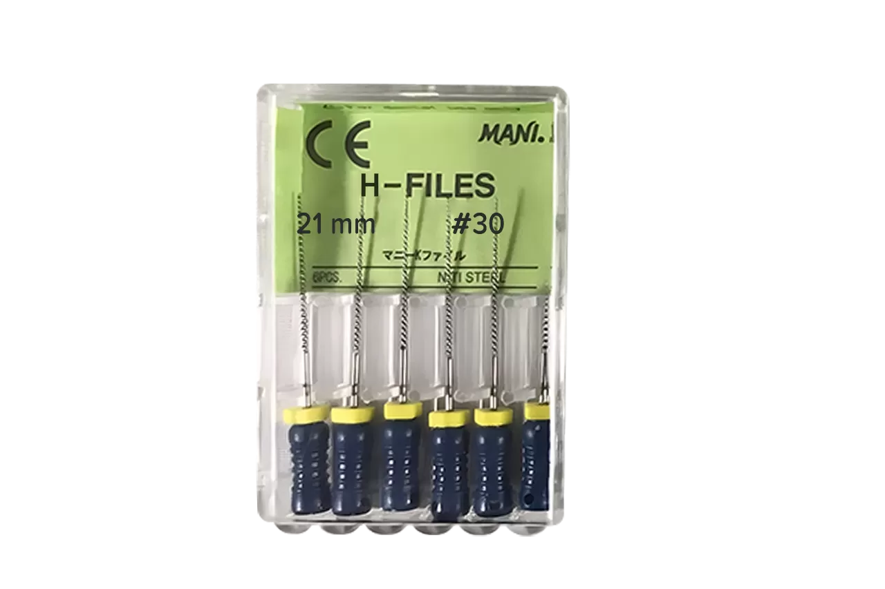H-Files Mani N30 L21 ручные (6 шт.)