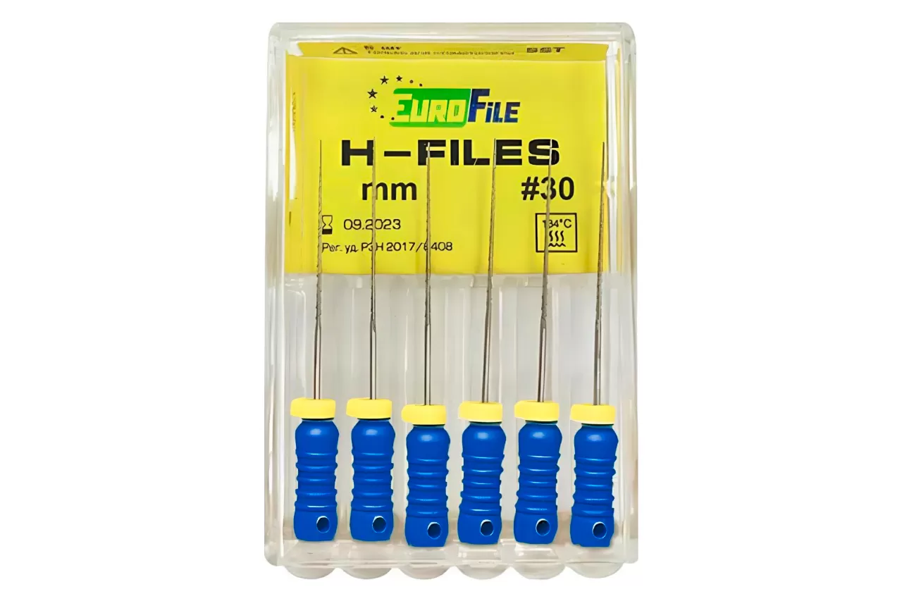 H-Files Еврофайл N30 L31 ручные (6 шт.)