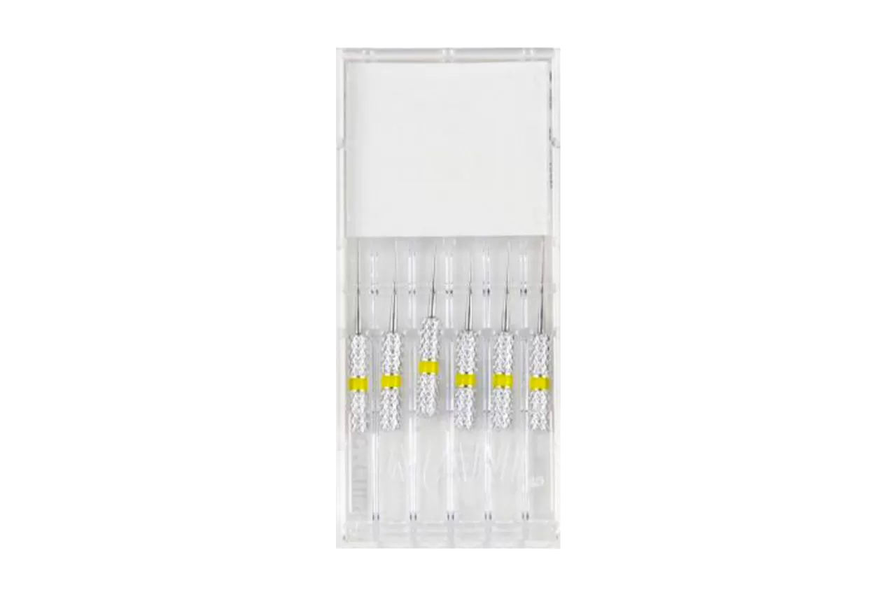 Short Barbed Broaches N2 21 мм (6 шт.)