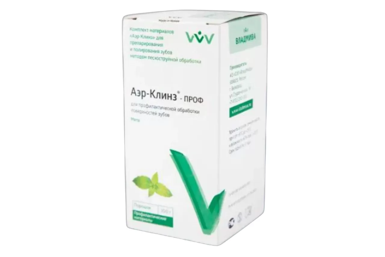 Порошок Аэр-Клинз Проф 65 мкм. (1 x 300гр.) мята