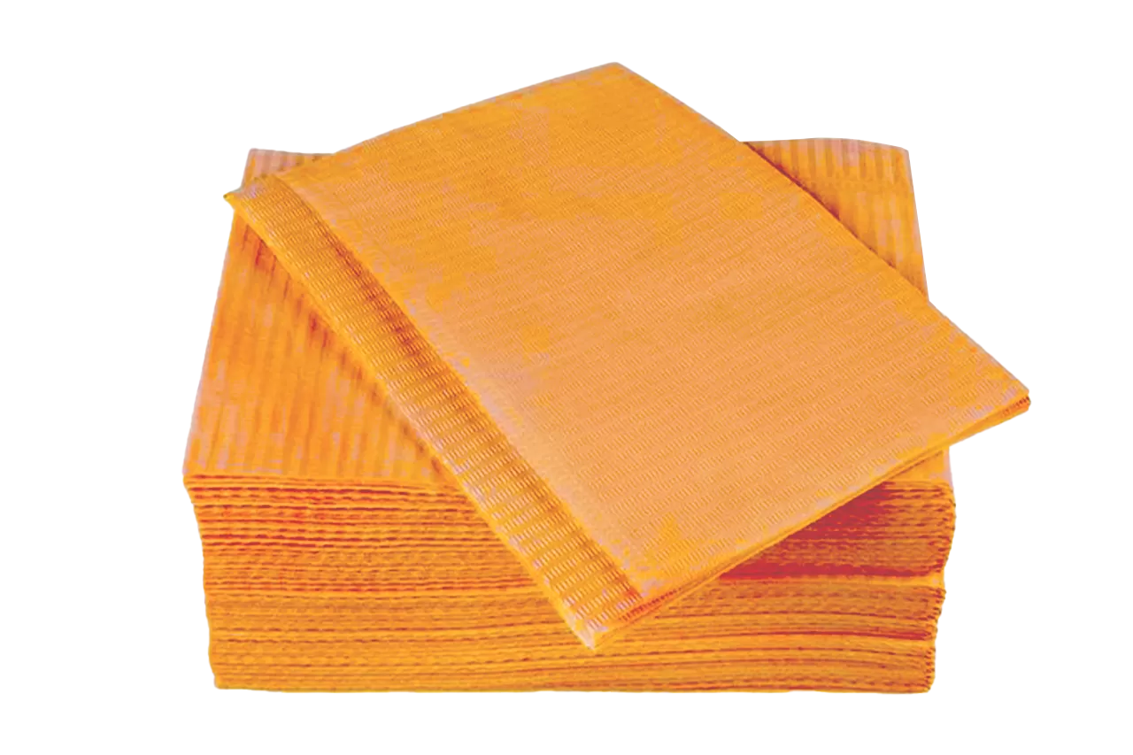 Салфетки Дисполэнд 2-сл. 33х45 см / оранжевые (500 шт.)