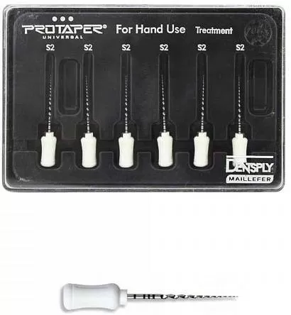 ProTaper Univ. ручные S2/25мм (6 шт), Dentsply
