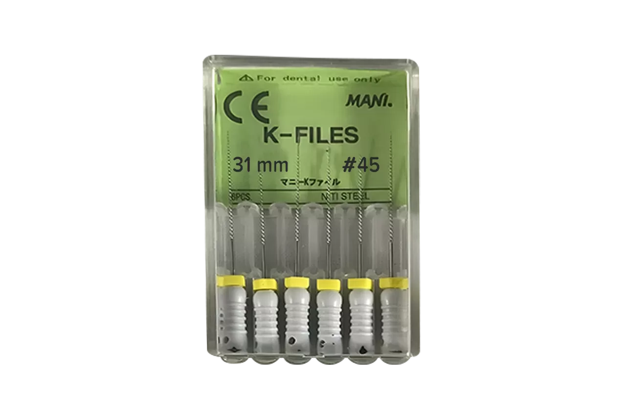 K-Files Mani N45 L31 ручные (6 шт.)