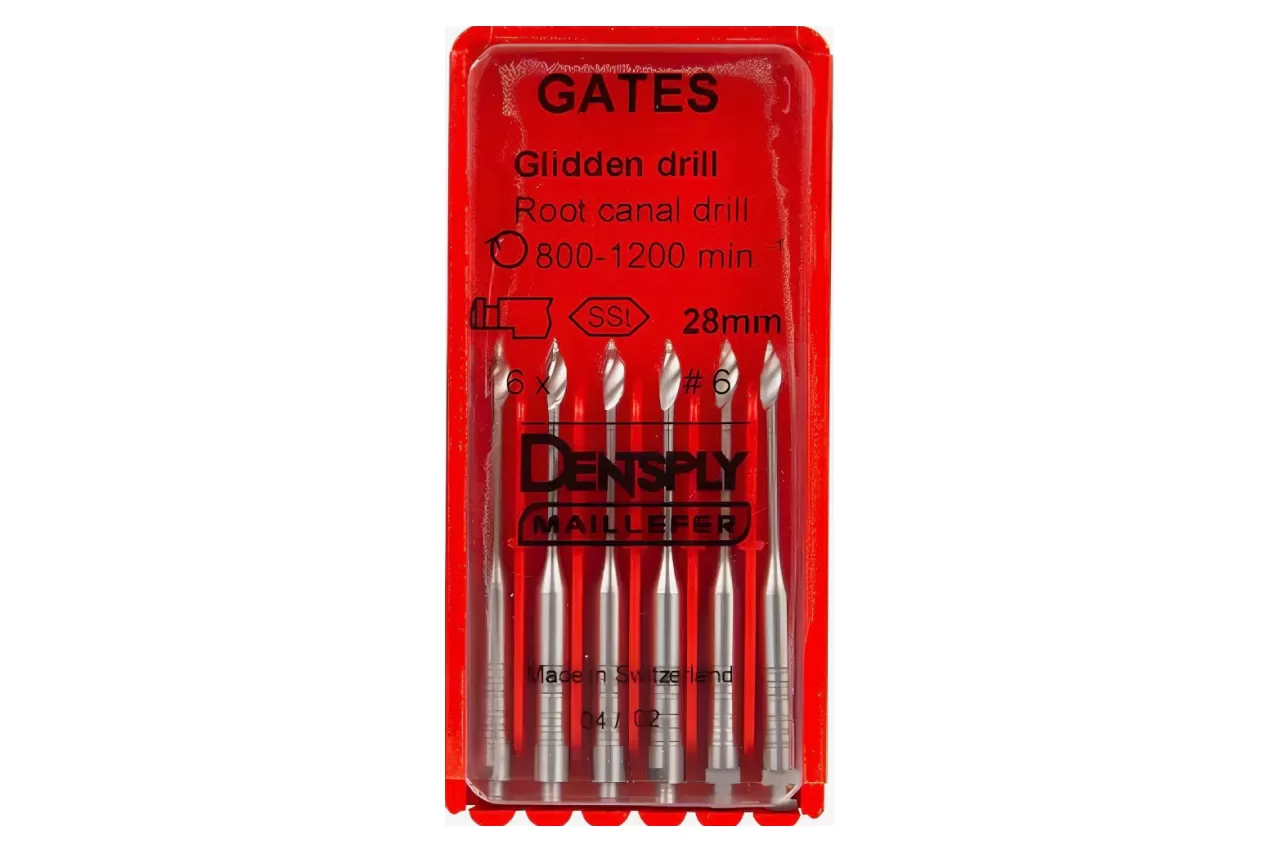 Gates drills Maillefer N6 L28 машинные (6 шт.)