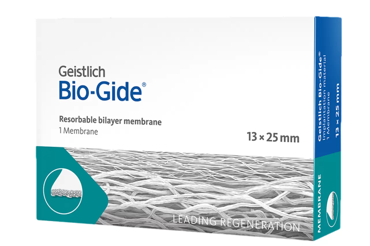 Bio-Gide 13 x 25 мм двухслойная барьерная мембрана