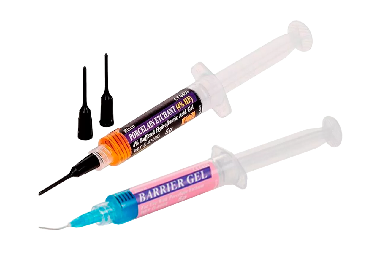 Porcelain Etchant Barrier Gel Set (1 х 5 гр. + 1 х 5 гр.)