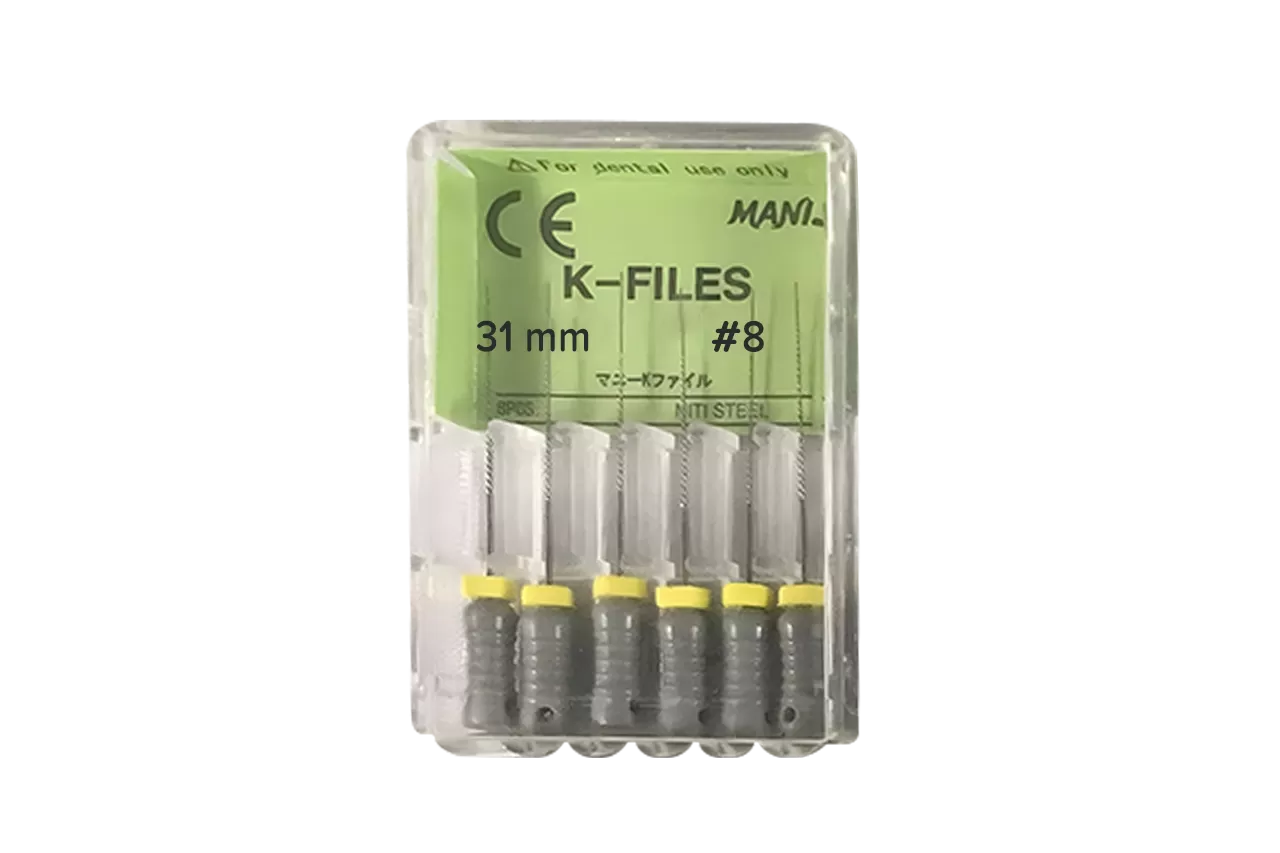 K-Files Mani N8 L31 ручные (6 шт.)