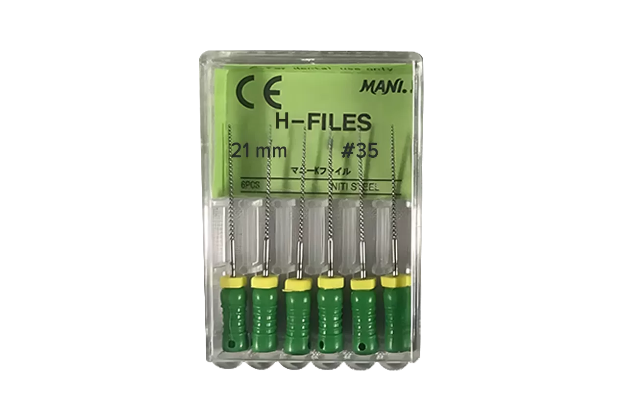 H-Files Mani N35 L21 ручные (6 шт.)