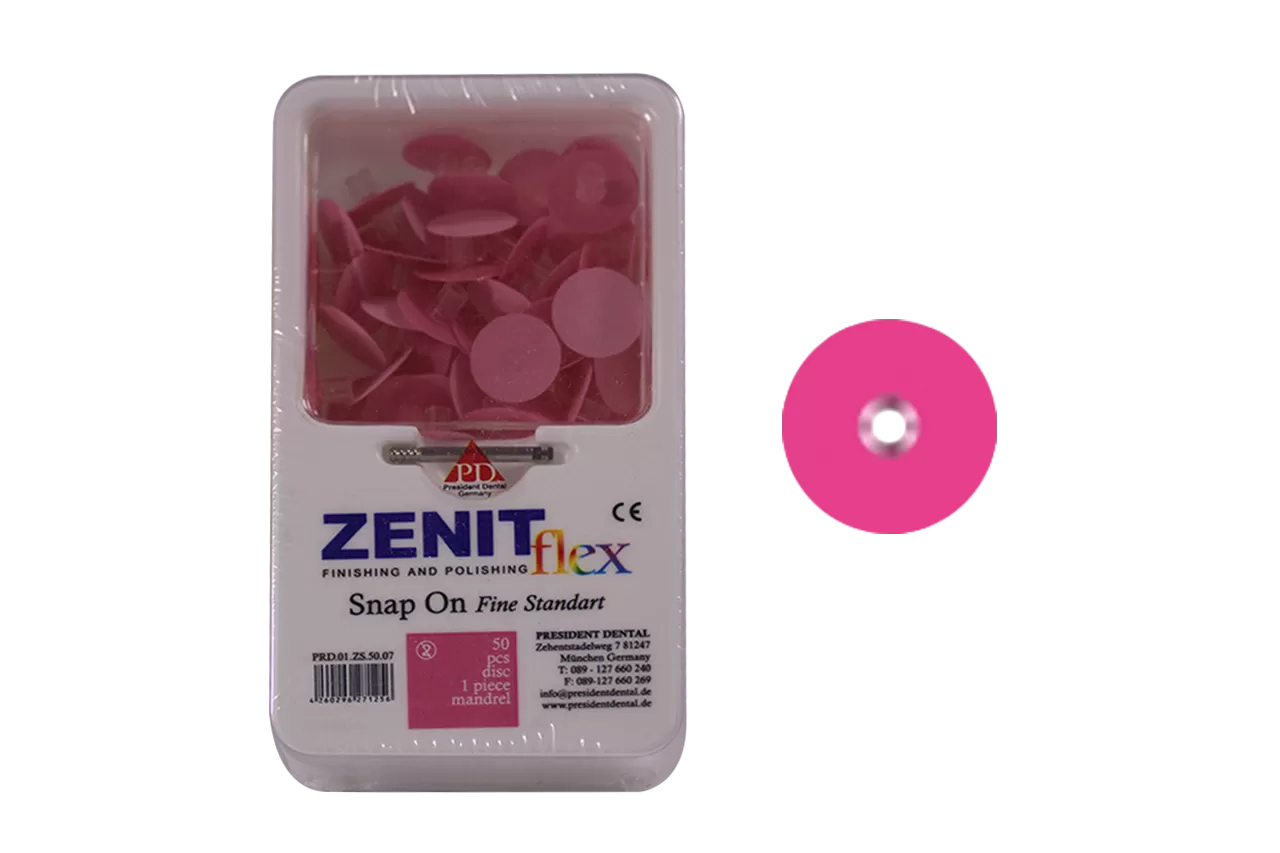 Zenit Flex Snap On ZS07 мягкие D14мм (50 шт.)