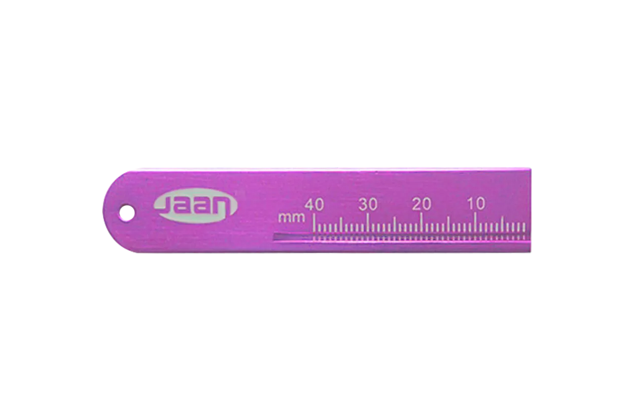 Endo ruler / Эндо линейка 40mm розовая (1 шт.)