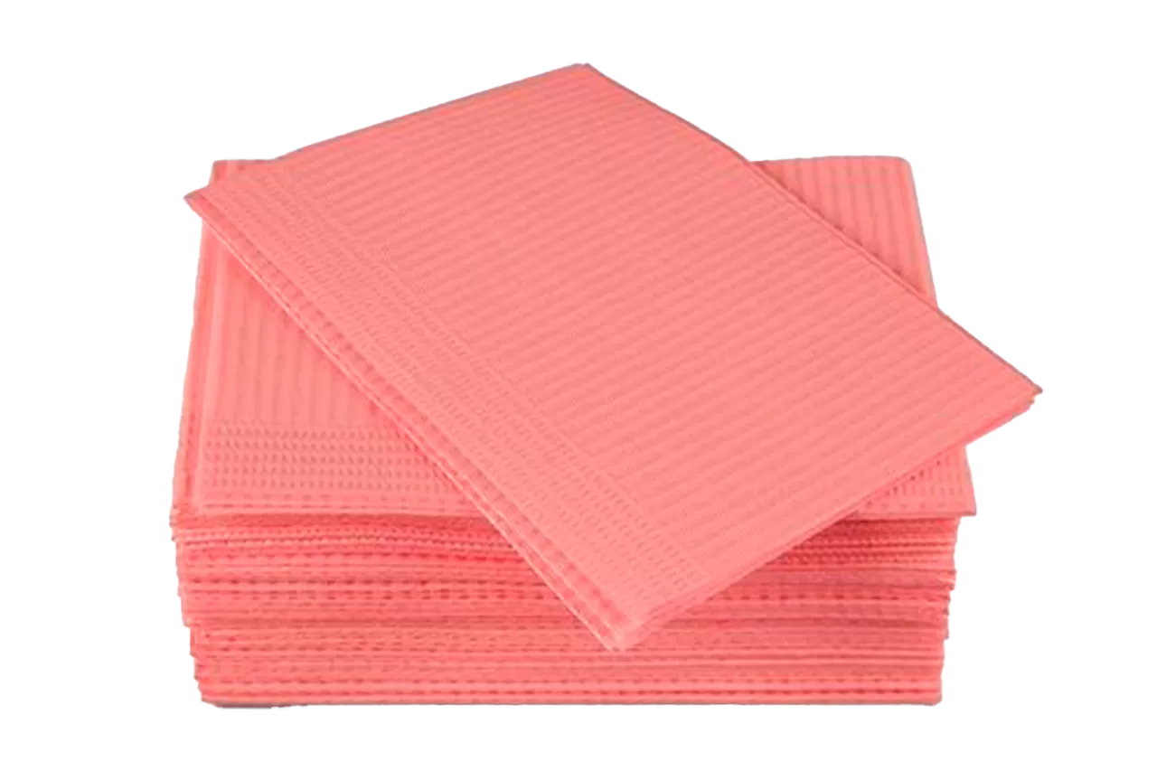 Салфетки Дисполэнд 2-сл. 33х45 см / розовые (500 шт.)