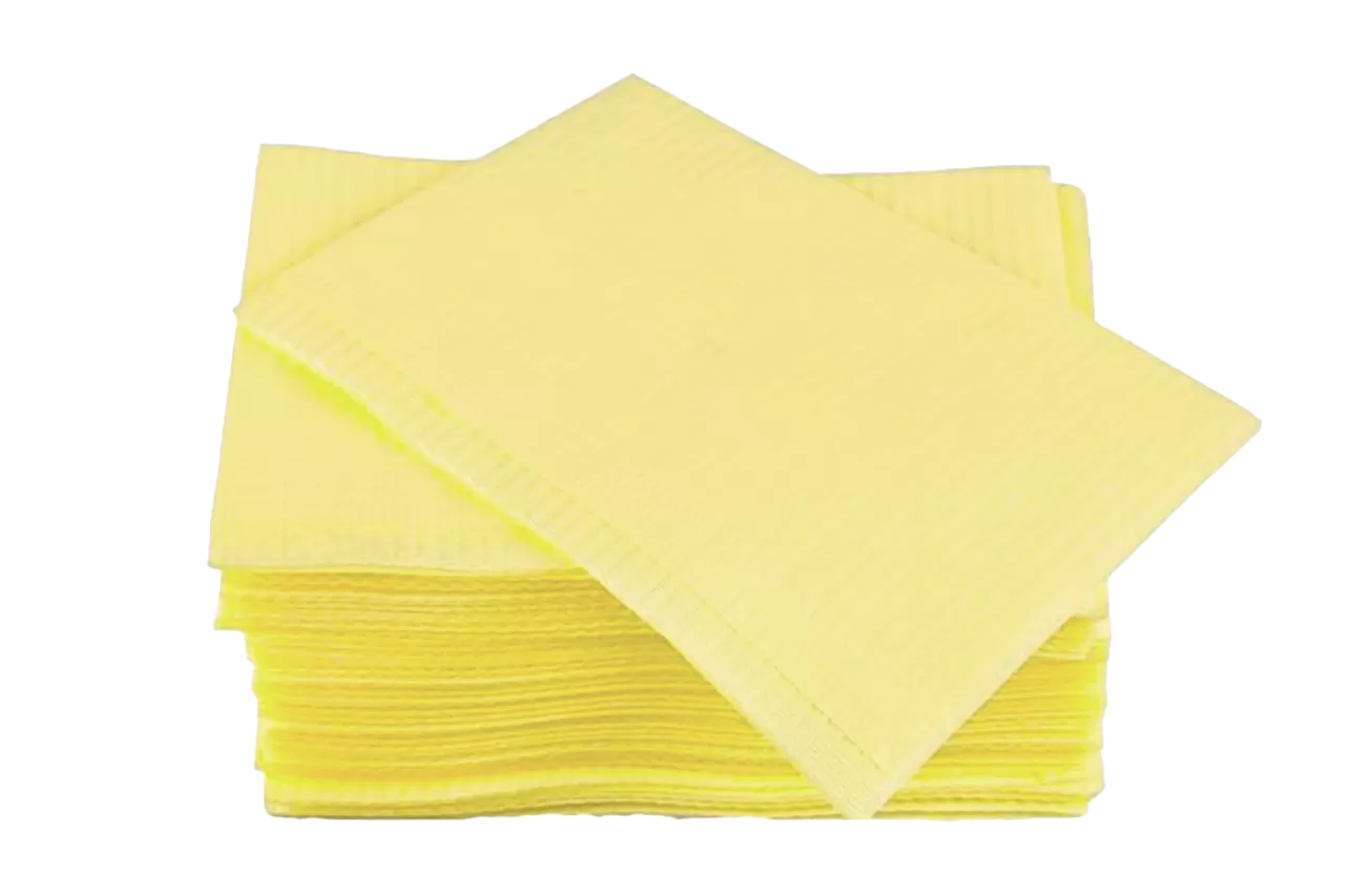 Салфетки Дисполэнд 2-сл. 33х45 см / желтые (500 шт.)