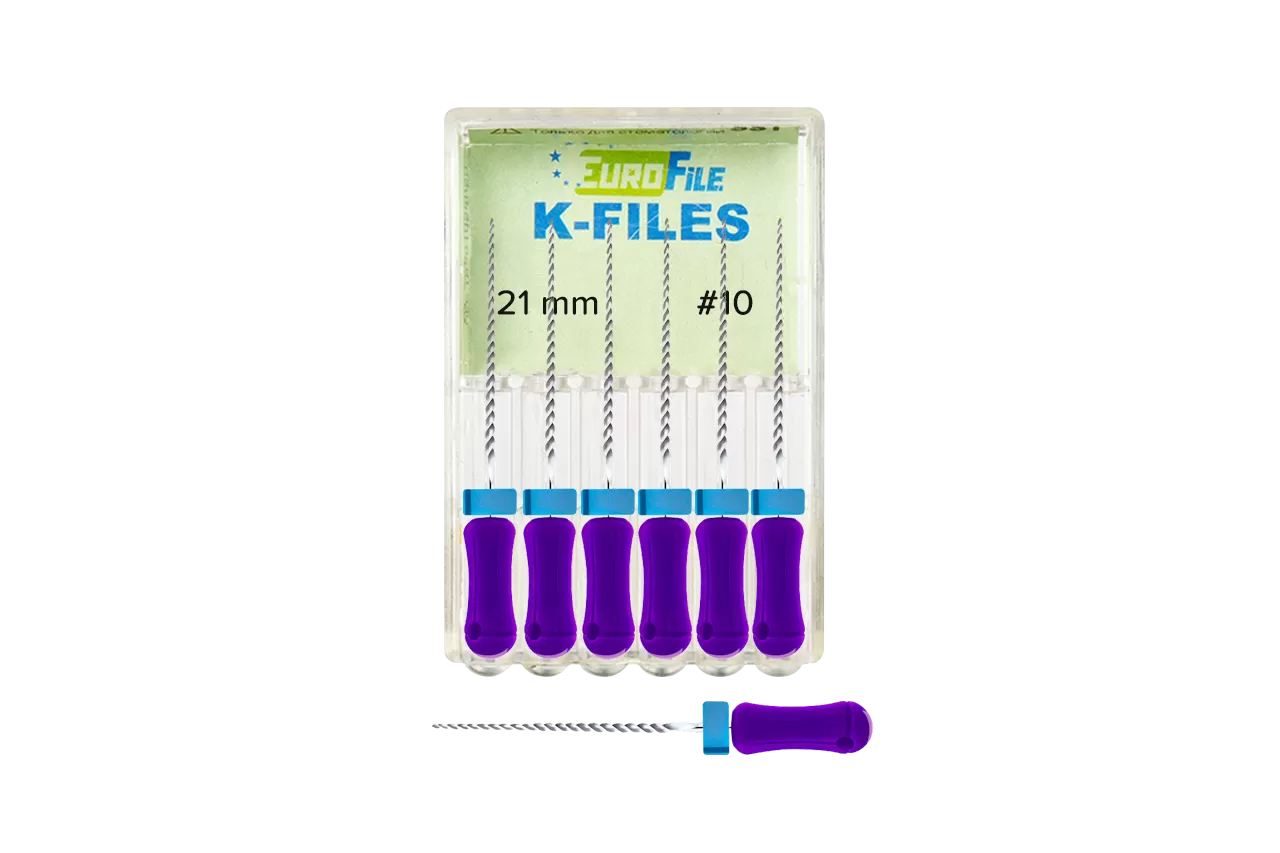 K-Files Еврофайл N10 L21 ручные (6 шт.)