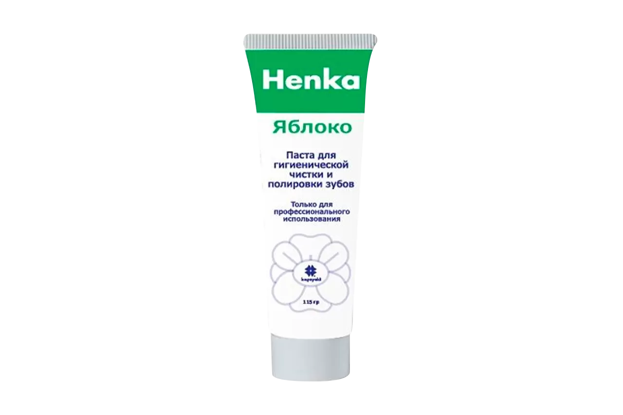 Henka без фтора, вкус яблока (115 гр.)