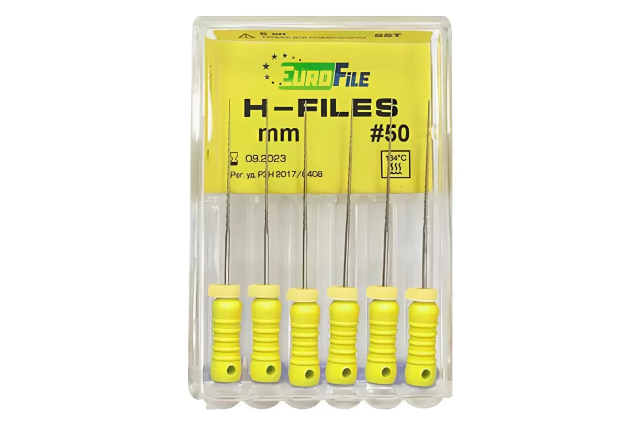 H-Files Еврофайл N50 L21 ручные (6 шт.)