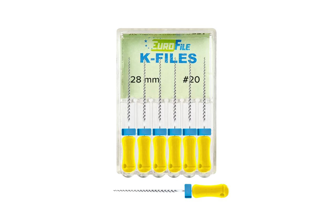 K-Files Еврофайл N20 L28 ручные (6 шт.)