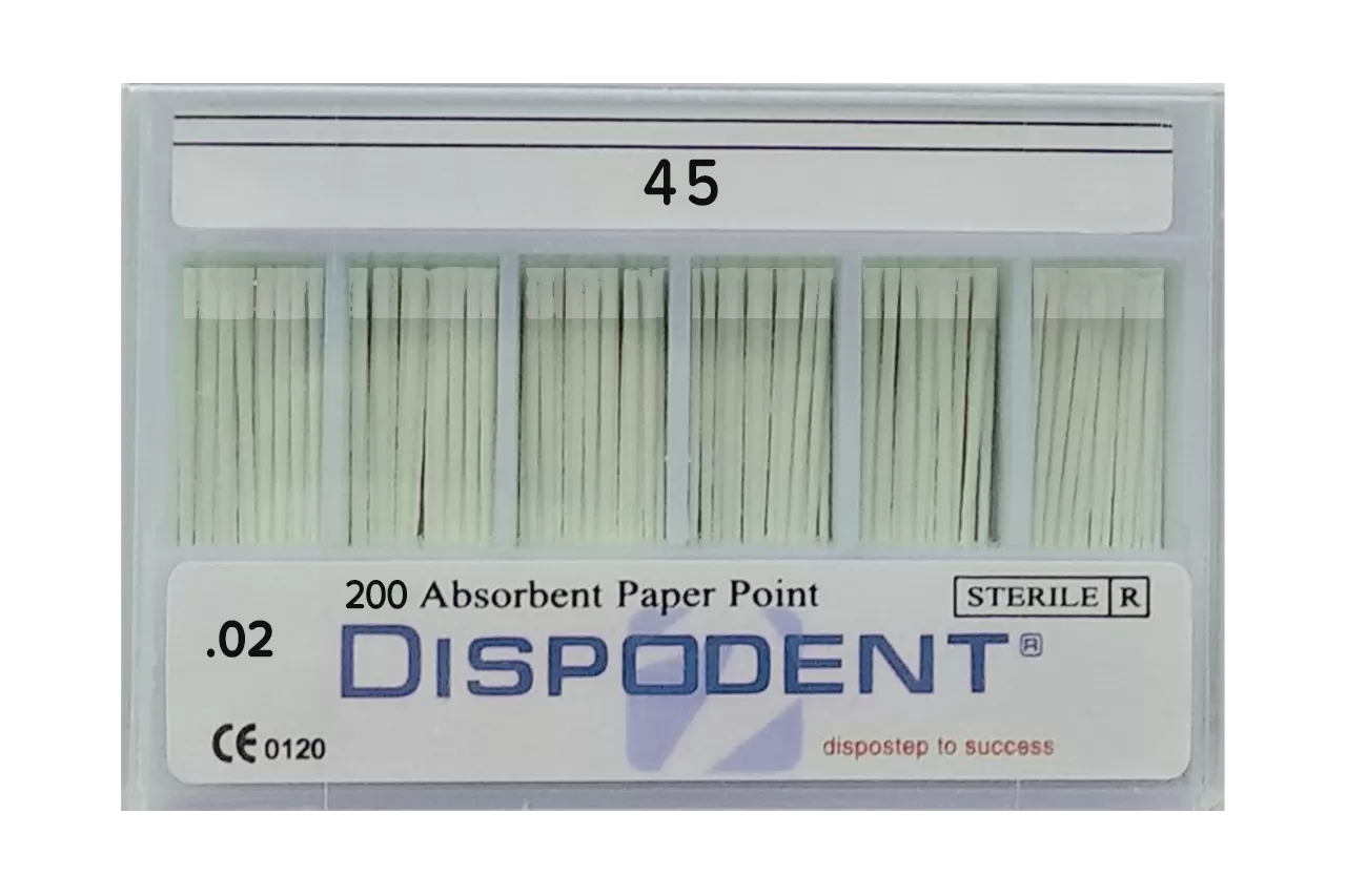 Абсорберы Dispodent N45 .02 (200 шт.)