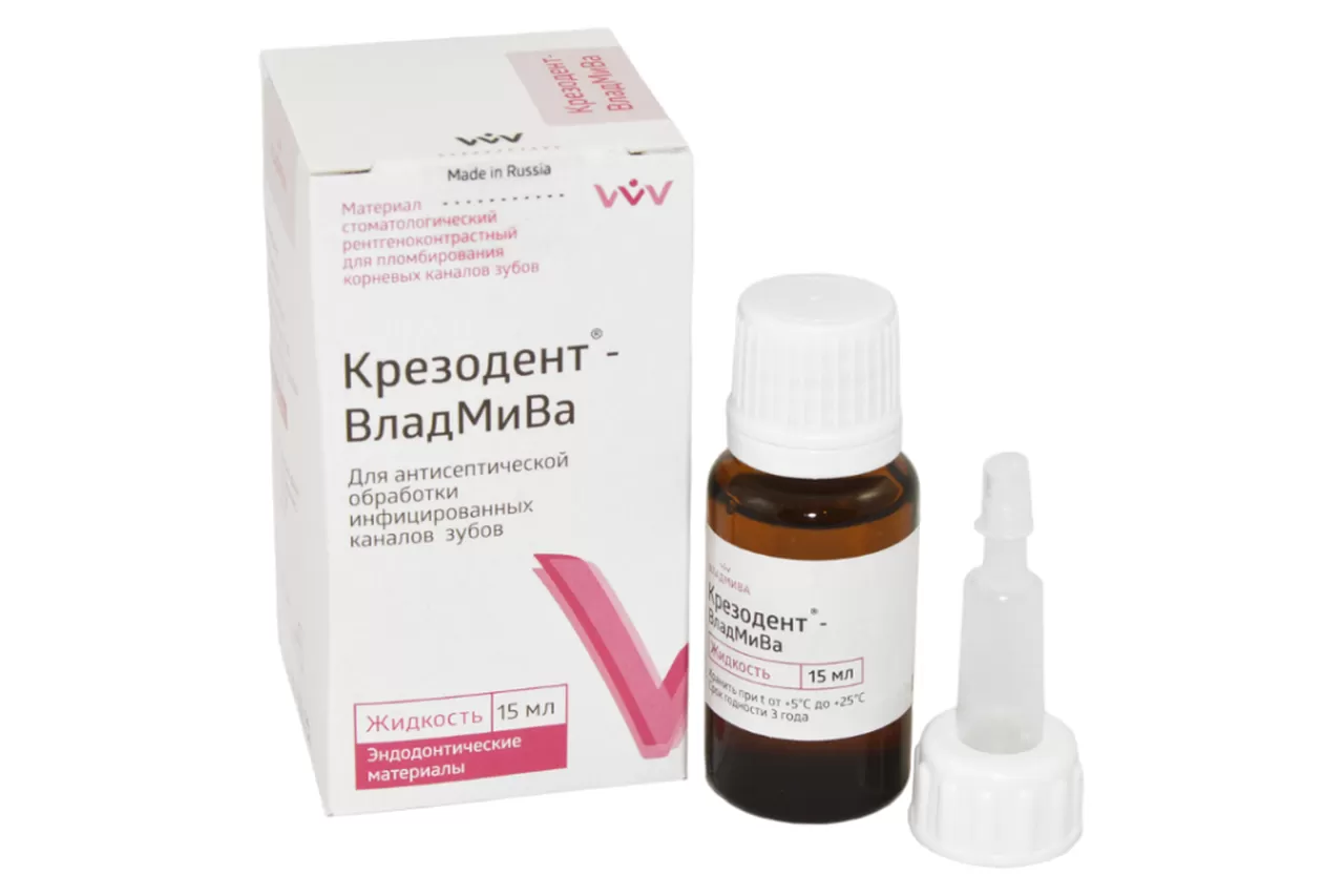 Крезодент жидкость (15 мл.), ВладМиВа