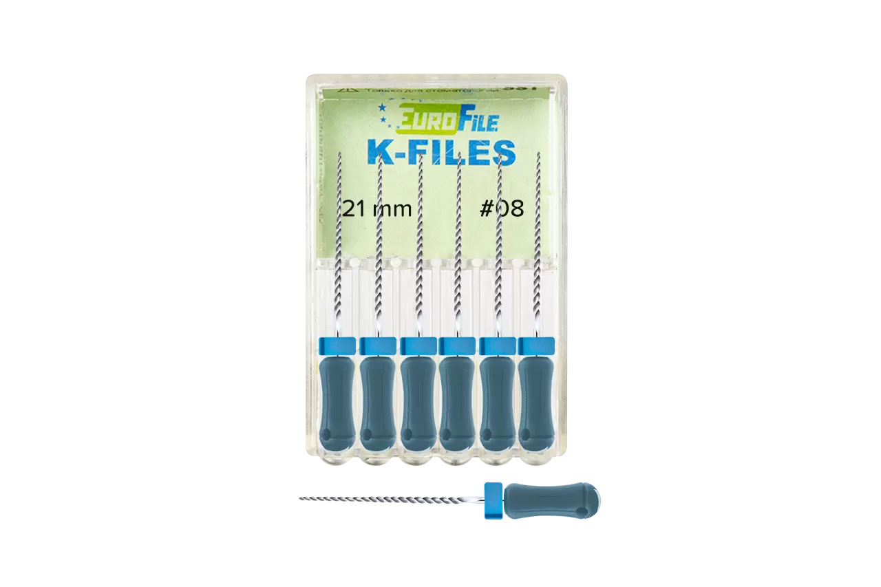K-Files Еврофайл N8 L21 ручные (6 шт.)