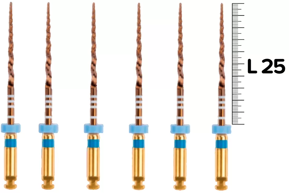 ProTaper Gold F3 25мм ster машинные (6шт), Dentsply