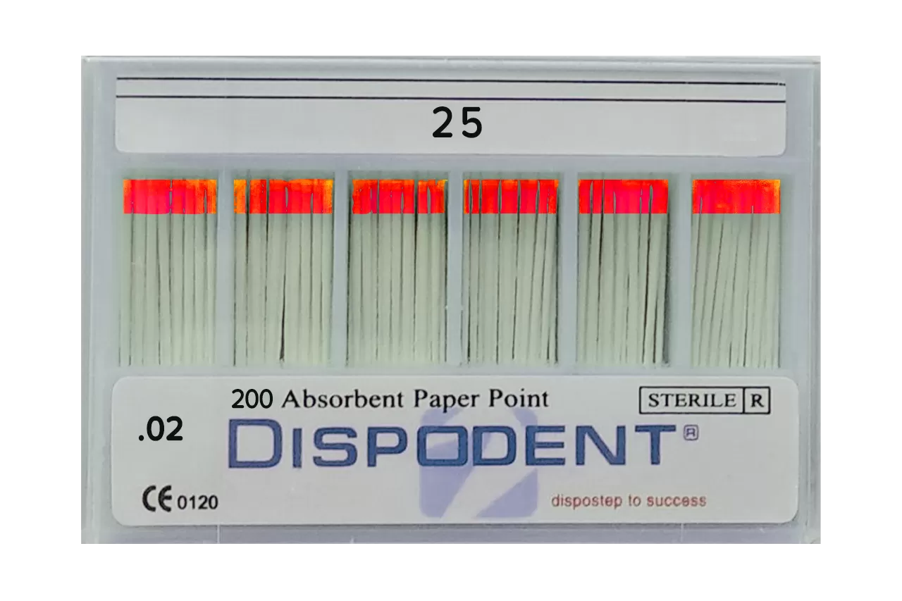 Абсорберы Dispodent N25 .02 (200 шт.)